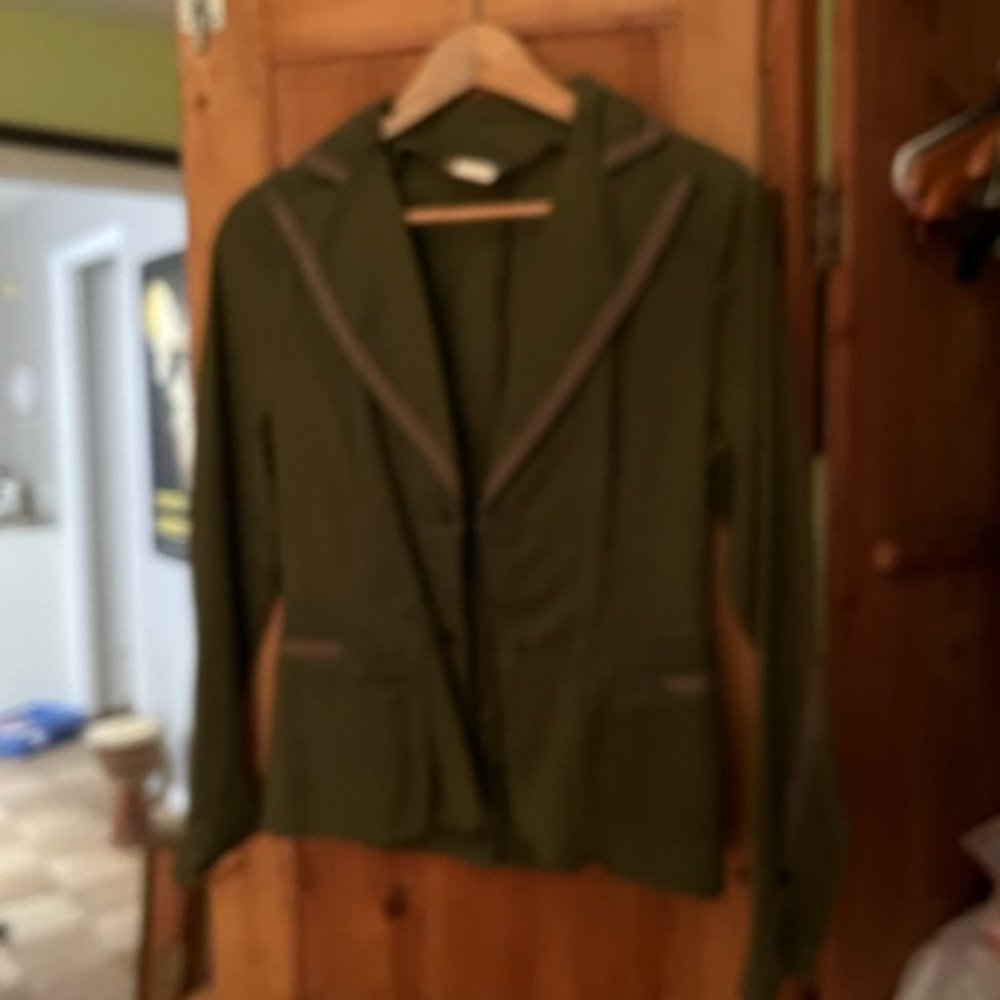 Nan Bis Cotton Green Jacket
